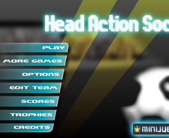 Head action soccer