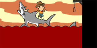 Shark rodeo