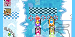 Raccoon racing