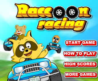 Raccoon racing