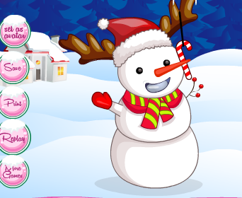 Snowman dress up