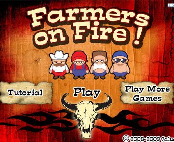 Farmers on fire