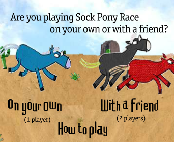 Sock pony race