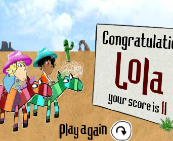 Sock pony race