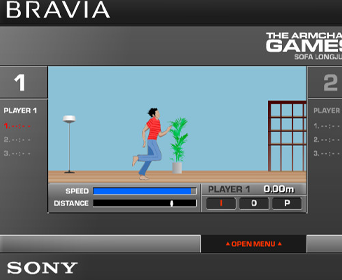The sofa long jump