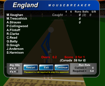 Stick cricket