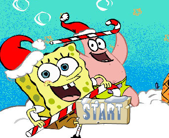 Spongebob snow