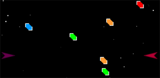 Asteroids duel