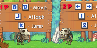 Tribe boy vs monsters