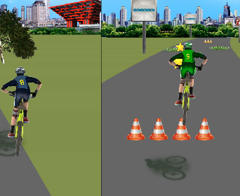Double bike battle