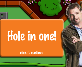 Backyard mini golf