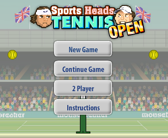 Sports tennis open