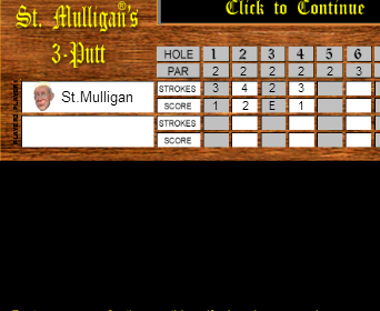 St mulligans 3 putt