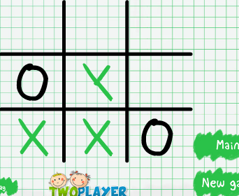 Tic tac toe paper
