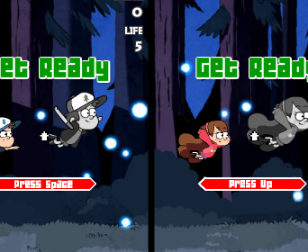 Flappy gravity falls